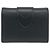 Billetera compacta de cuero trifold Louis Vuitton Pont Neuf Negro - vista 3