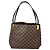 Borsa a Spalla Marylebone Damier Ebene Louis Vuitton Marrone
