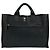 Berline Borsa Hermès Belran40 in pelle Evergrain Nero - vista 2