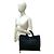 Berline Borsa Hermès Belran40 in pelle Evergrain Nero - vista 3