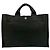 Berline Borsa Hermès Belran40 in pelle Evergrain Nero - vista 4