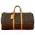 Borsa Boston Keepall Monogram Louis Vuitton Metallico Bronzo