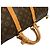 Borsa Boston Keepall Monogram Louis Vuitton Metallico Bronzo - vista 5