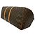 Borsa Boston Keepall Monogram Louis Vuitton Metallico Bronzo - vista 9