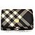 Burberry Leather Trifold Wallet Black