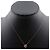 Autre Marque Diamant-Halskette aus 4℃ K10 Roségold Golden - vista 2