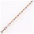 Autre Marque Diamant-Halskette aus 4℃ K10 Roségold Golden - vista 4