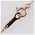 Autre Marque Diamant-Halskette aus 4℃ K10 Roségold Golden - vista 5