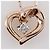 Autre Marque Diamant-Halskette aus 4℃ K10 Roségold Golden - vista 7