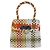 Borsa in pelle Gancini di Salvatore Ferragamo Multicolore