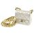Timeless Borsa a Spalla in Pelle Chanel Chain Pochette Argento - vista 2