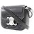 Céline Borsa a spalla 2 in 1 in pelle con paillettes Mini Triomphe di Celine Nero - vista 2