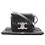 Céline Borsa a spalla 2 in 1 in pelle con paillettes Mini Triomphe di Celine Nero - vista 8