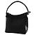 Borsa a spalla in tela di nylon Gucci 001.3766 Nero - vista 2