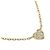Autre Marque Collana 4℃ Cuore K10 D'oro