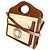 Borsa Burberry in tela e pelle di vitello, borsa 2 in 1 Marrone - vista 3