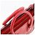 Céline Borsa a mano in pelle Celine Luggage Micro Shopper Rosso - vista 5