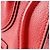 Céline Borsa a mano in pelle Celine Luggage Micro Shopper Rosso - vista 9