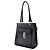 Borsa a spalla in pelle goffrata Gancini di Salvatore Ferragamo - vista 2