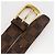 Louis Vuitton Sangle Ellipse Damier Gürtel Braun - Ansicht 4