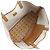 MCM Visetos PVC-beschichtete Canvas-Tote-Tasche Braun Bronze - Ansicht 6