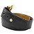 Cinturón H de piel de ternera de Hermès Negro - vista 2