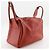 Borsa 2 in 1 Hermès Lindy in Togo Arancione - vista 3