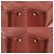 Borsa 2 in 1 Hermès Lindy in Togo Arancione - vista 4