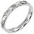Timeless Chanel Matelassé Pt950 Platinring Silber