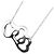 Tiffany & Co Collana Triplo Cuore in Argento 925 Tiffany&Co. - vista 3