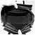 Céline Bolso Celine Luggage Nano de piel de ternera texturizada 2 en 1 Negro - vista 4