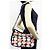 Autre Marque Borsa a spalla in nylon e poliestere Limited della collaborazione LeSportsac kippis Nero Rosso Multicolore - vista 2