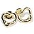 Orecchini Open Heart Au750 Elsa Peretti di Tiffany & Co. D'oro