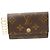 Louis Vuitton Multicles 6 Monogram Key Case Brown