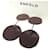 Autre Marque Orecchini Circle TP71-AK204 ENFOLD Marrone