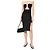 Autre Marque Falda de mezcla de rayón N°21 23SW-C041-7534 Negro - vista 3