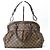 Borsa a spalla Louis Vuitton Trevi GM in Damier Ebène Marrone Damier ebene
