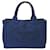 Prada Canapa Tote Tasche Blau - Ansicht 2