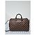 LOUIS VUITTON Borsa Speedy Bandoulière 35 in Tela Damier Marrone - vista 3