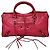 Balenciaga Agneau Classic Hardware City Kardinalrot Pink