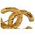 Spilla a frange Coco Mark 95A in oro lava di Chanel D'oro - vista 6