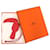 Chaveiro de couro Toucan Petit H da Hermès Vermelho Bege  - vista 2