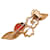 Van Cleef & Arpels Lucky Spring Clip Brooch Pink Red Golden  - view 5