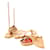 Van Cleef & Arpels Lucky Spring Clip Brooch Pink Red Golden  - view 7