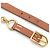 Bracciale Charm Etrier Double Tour Hermès Marrone - vista 3
