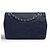 Sac Classique Intemporel Chanel Medium Double Flap en Cuir d'Agneau Noir Camélia avec Quincaillerie Argentée Bijouterie argentée - vue 5