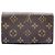 Billetera Bifold Monogram Louis Vuitton Castaño - vista 2