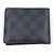 Portafoglio Slender Louis Vuitton Marrone Nero - vista 2