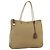 Borsa Tote PRADA Nylon Beige Argento Auth 173852