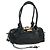 Chloé Sac à main Chloe Paddington en cuir noir or argent Auth am10896V